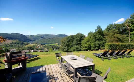 Image of accommodation BE-1085075-Stavelot House for 7 people with heated outdoor swimming pool (15&#x2F;04 - 15&#x2F;10) in the Belgian Ardennes * Price includes consumption costs