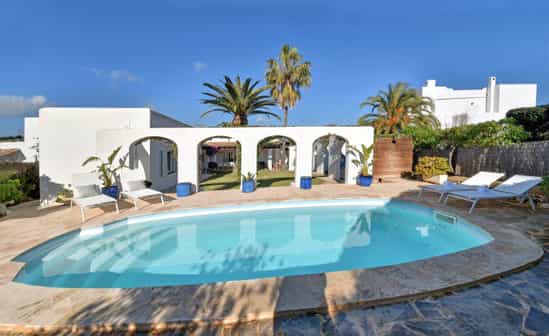 Image of accommodation ES-1090955-Cala d’Or Holiday house for 6 persons with beautiful garden and pool area, only 700 meters from the beach in Cala D&#39;Or on Mallorca