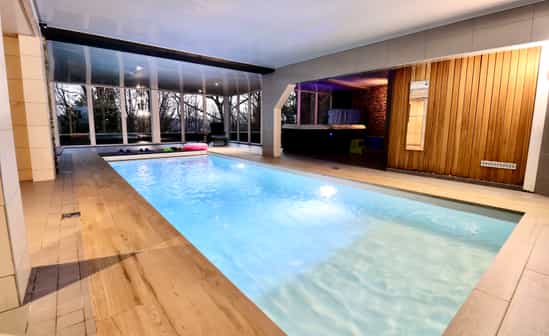 Image of accommodation BE-1091005-Malmedy Holiday home for large groups with swimming pool, sauna and whirlpool, near the High Fens in the Belgian Ardennes