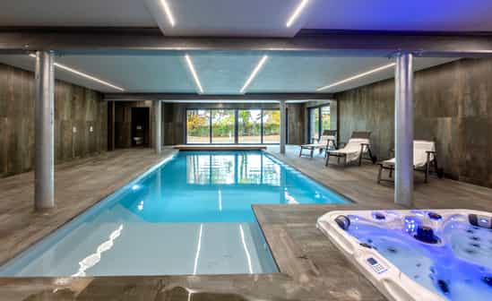 Image du logement BE-1091349-Xhoffraix Maison de vacances luxueuse avec grande piscine intérieure, jacuzzi et billard près de Malmedy dans les Ardennes belges