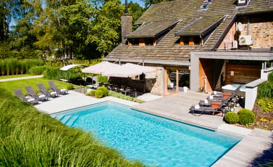 Image of accommodation BE-1091362-Spa Holiday home with private outdoor pool and jacuzzi in the Belgian Ardennes, only 2 km from the centre of Spa **Outdoor pool open from 01&#x2F;05 - 30&#x2F;09**