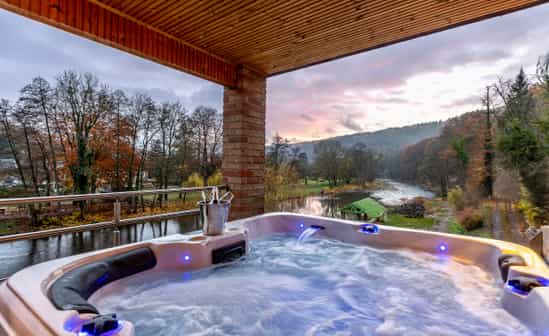 Bild von Unterkunft BE-1091186-Aywaille Suite mit Jacuzzi, in toller Lage in den Belgischen Ardennen 