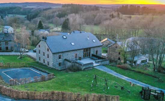 Bild von Unterkunft BE-1091288-Bethomont Großes Ferienhaus mit Kicker, Billard und Sauna zwischen Bastogne, Houffalize und La Roche in den belgischen Ardennen