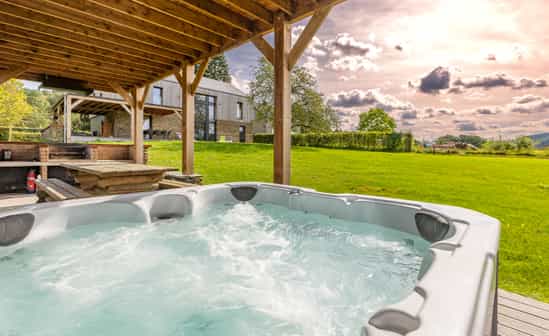 Afbeelding van accommodatie BE-1091049-Lierneux  Vakantiechalet met jacuzzi op een mooie en rustige locatie in de Ardennen