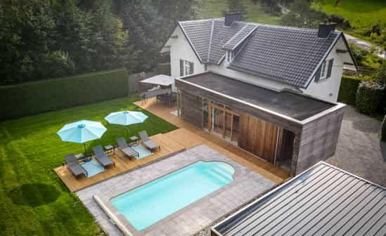 Image of accommodation BE-1091361-Spa Holiday home with heated outdoor pool in Spa, in the heart of the Belgian Ardennes **Outdoor swimming pool open from 01&#x2F;05 - 30&#x2F;09**.