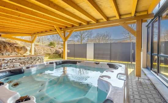 Afbeelding van accommodatie LU-1090806-Wincrange Vakantiehuis met jacuzzi bij Houffalize - Clervaux  in de Luxemburgse Ardennen in de gemeente van Wincrange