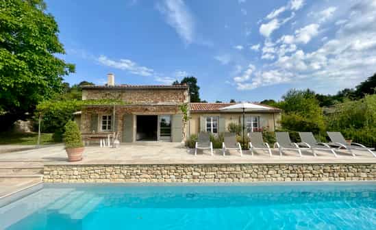 Image of accommodation FR-1091654-Viens Cosy holiday home with swimming pool, ideal for families with children