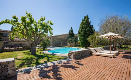 Image of accommodation ES-1091666-Búger Great holiday home for 10 people with private pool in Buger - Mallorca