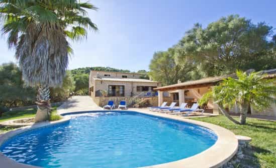 Bild von Unterkunft ES-1074733-Petra Stilvolles Landhaus mit privatem Pool in Petra auf Mallorca für 8 Personen