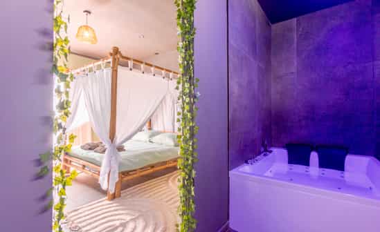 Afbeelding van accommodatie BE-1091838-Berneau Luxe wellness suite met binnenzwembad, bubbelbad en hammam