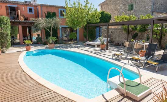 Image du logement ES-1091869-Moscari Villa avec vue sur la Serra de Tramuntana, avec piscine privée et espaces chill-out, à Moscari, Majorque