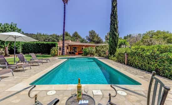 Image of accommodation ES-1091918-Pollença Rustic yet modern villa with a pool and large garden located in Pollensa, Mallorca