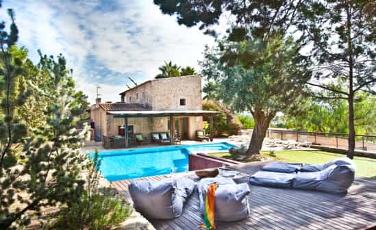 Imagen del alojamiento ES-1091985-Eivissa Preciosa casa rural en la naturaleza, con piscina y jardín, situada en la parte oeste de la isla de Ibiza