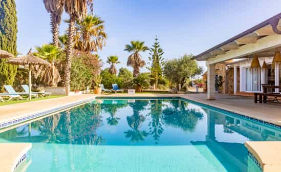 Image of accommodation ES-1091689-Llucmajor Lovely old rural holiday finca with private outdoor pool for disconnecting in Llucmajor, south of Mallorca