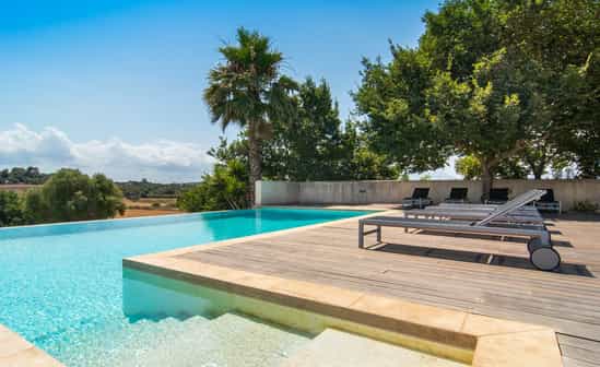 Image du logement ES-1092127-Santa Margalida Belle villa moderne avec piscine, jacuzzi et jardin, située entre Can Picafort et Muro, à Majorque