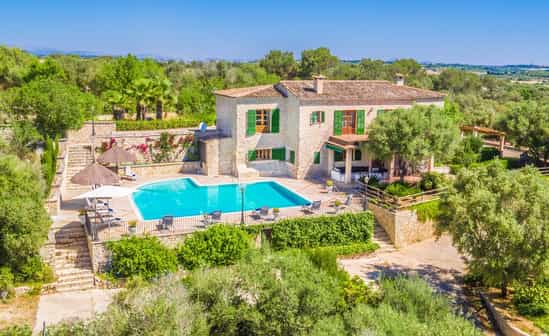 Image du logement ES-1092169-Petra Maison de campagne pour 12 personnes située dans un endroit calme avec piscine et jardin à Petra, Majorque.