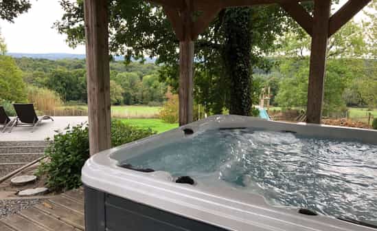 Image of accommodation BE-1090789-Durbuy Holiday home in top location with outdoor whirlpool and sauna near Durbuy in the Belgian Ardennes  ** 2 dogs welcome **