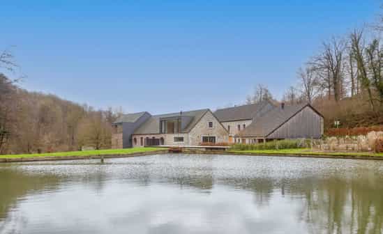 Image du logement BE-1092217-Biesmerée Gîte de luxe dans les Ardennes avec étang de baignade, sauna et grand jardin privé, près du circuit de Mettet