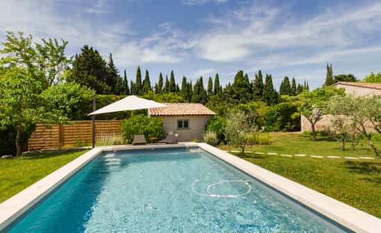 Afbeelding van accommodatie FR-1092318-Saint-Rémy-de-Provence Charmante, gelijkvloerse villa met airconditioning en privézwembad, op een steenworp afstand van Saint-Rémy-de-Provence.