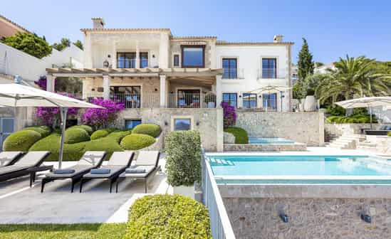 Bild von Unterkunft ES-1092358-Andratx Schöne Luxusvilla mit Meerblick, Sauna, Whirlpool und Garten, in Puerto de Andratx, Mallorca