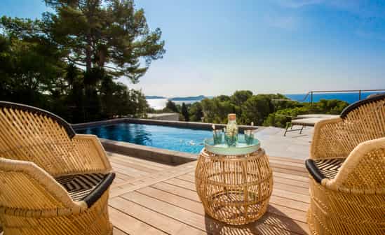 Image of accommodation FR-1092379-Hyères Lovely villa with sea view, private garden and pool in the south of France